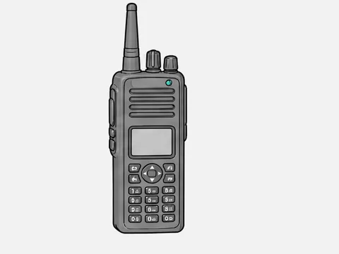 Drawing of the MOTOTRBO